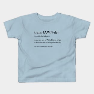 transJAWNder Kids T-Shirt